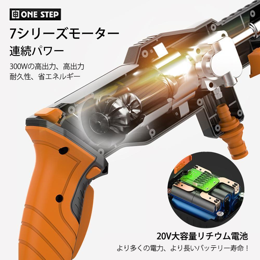 超特価通販 便利な‼‼ 洗車機 充電式リチウムバッテリー OIkVK-m92010058631 高圧洗浄機 新品再入荷