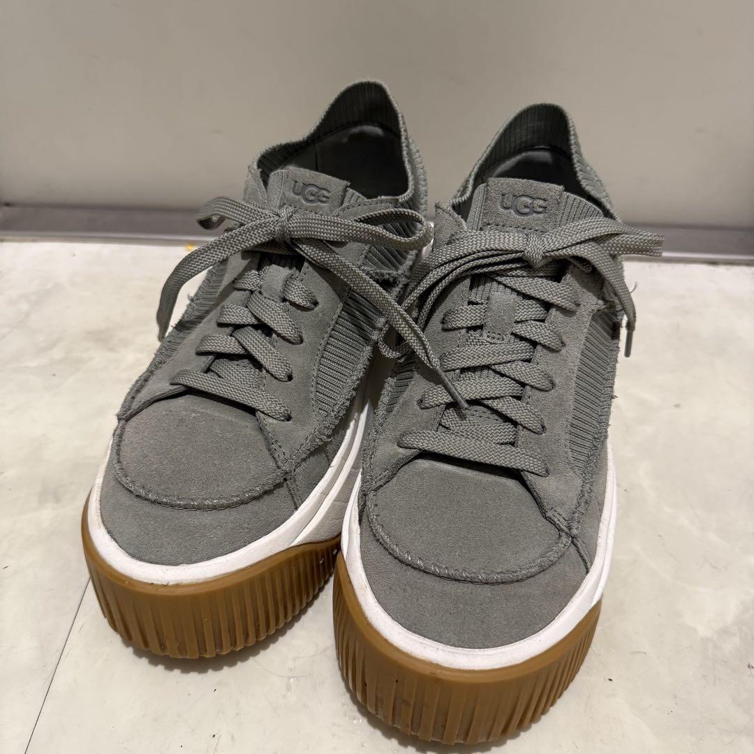 UGG ／EZ DUZZIT LACE スニーカー 24.5cm Green