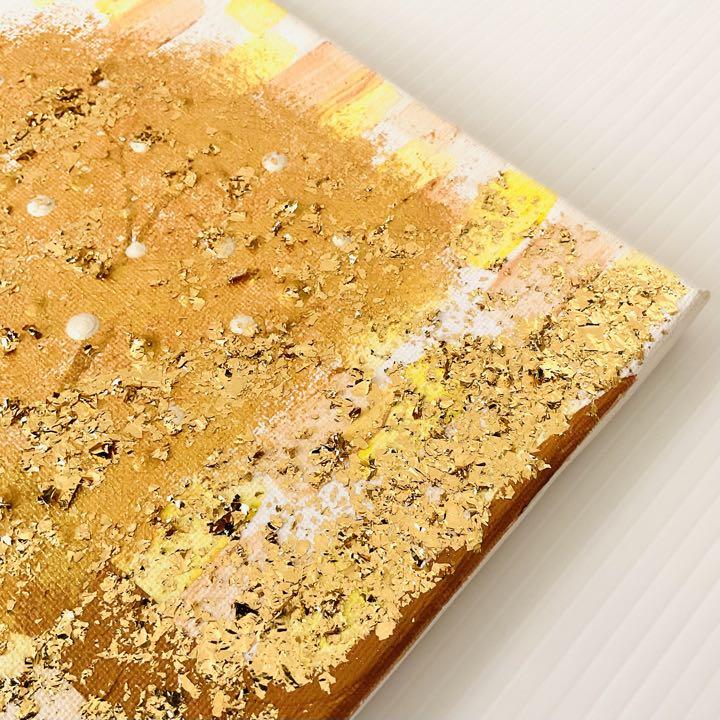 開運絵画 金のなる木 お金 風水 引き寄せ 金運アップ 金箔