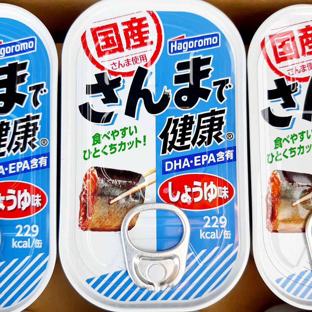 タイムセール❗★　はごろも　さんまで健康　２箱　６０缶　国産さんま　国内製造　① タイムセール❗☆ はごろも国産さんまさんまで健康2箱60缶