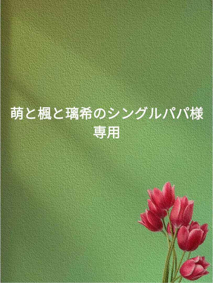 萌と楓と璃希のシングルパパ様専用ページ