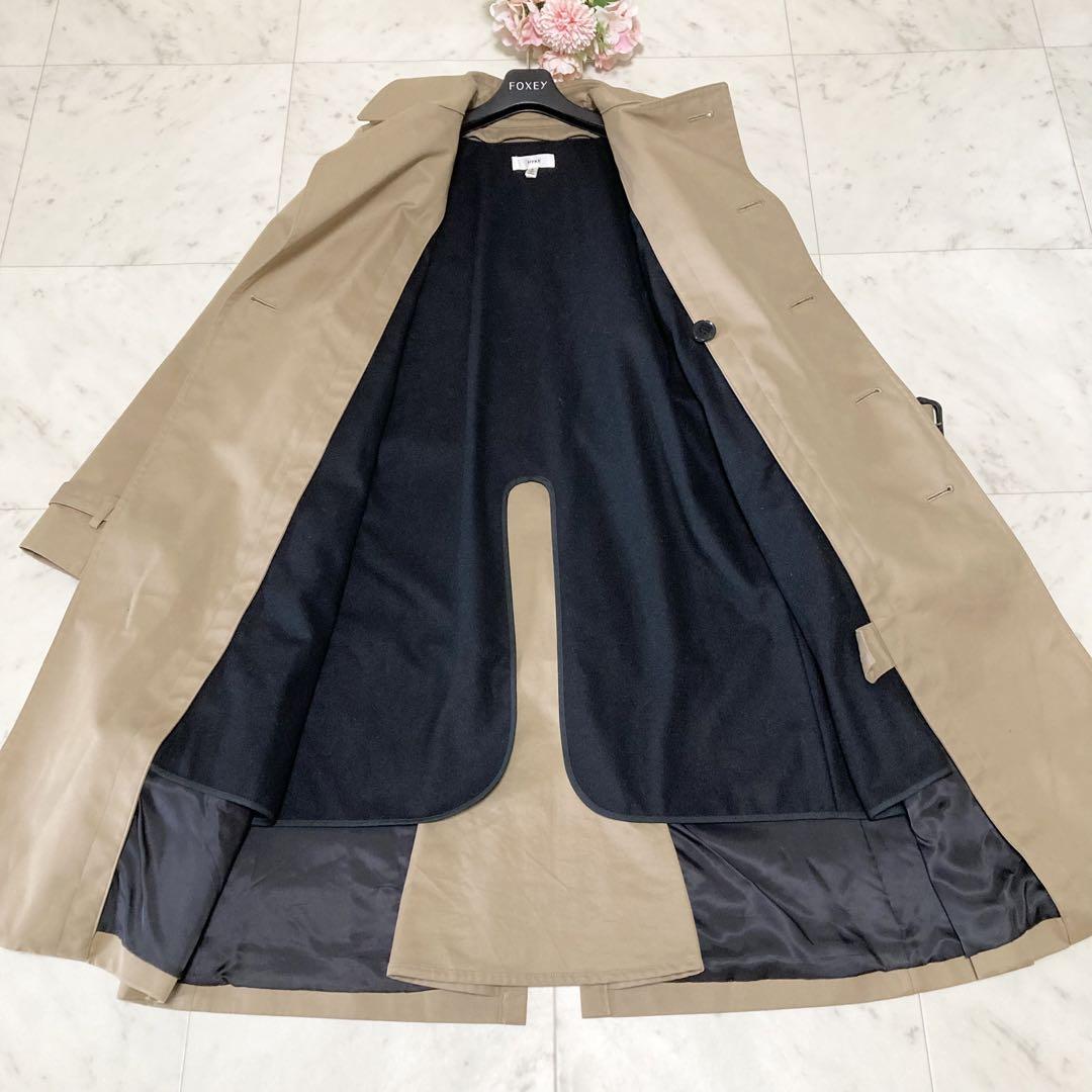 美品　ハイク　トレンチコート　サイズ3　ライナー付き　ベルト　ベージュ