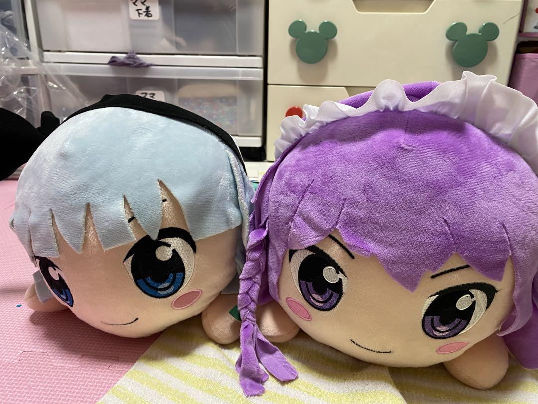 東方projectメガジャンボ寝そべりぬいぐるみ2個セット