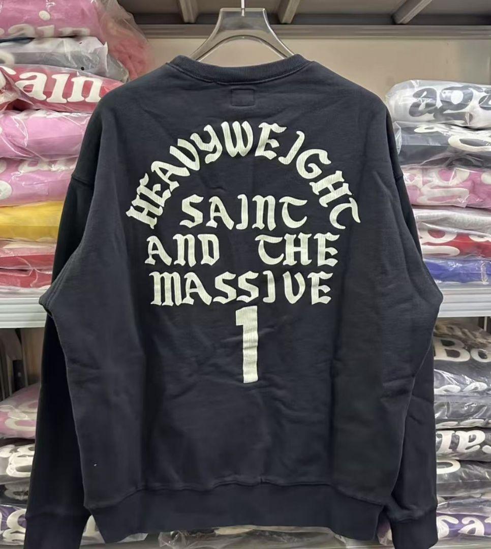 新品SAINT MICHAEL FW24 セントマイケル スウェットブラック