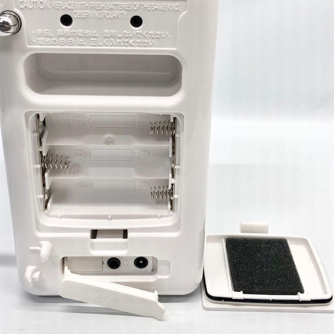 パナソニック FM/AM 2バンドラジオ RF-200BT-W | nalans.com