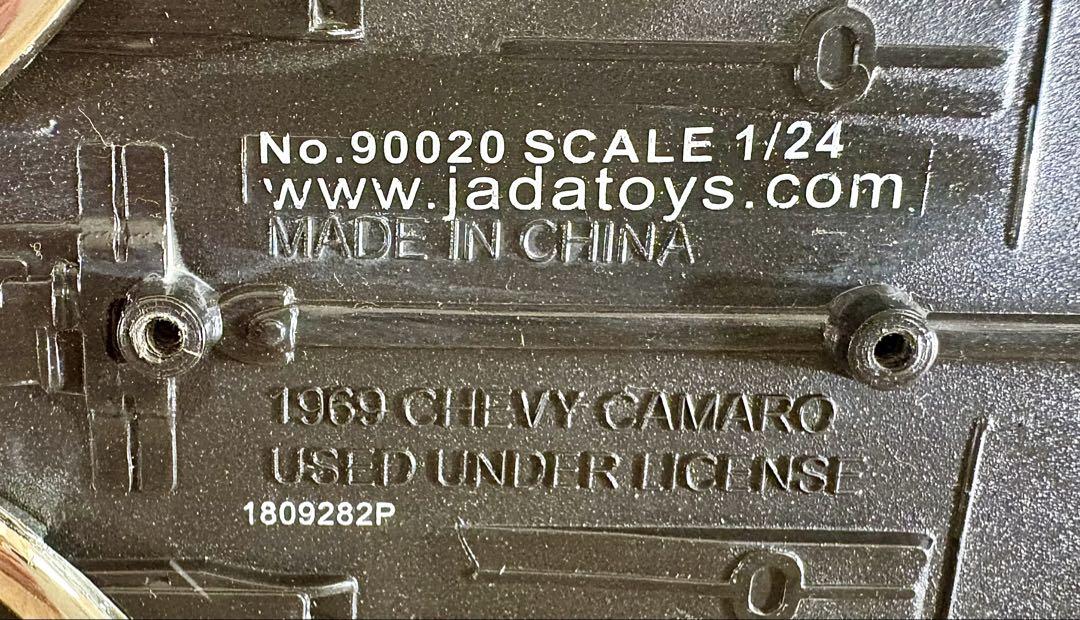 激レア1969シェビーカマロ1/24マッドグレー　ファイヤーパターン柄