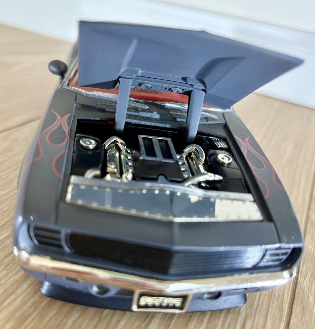 激レア1969シェビーカマロ1/24マッドグレー　ファイヤーパターン柄