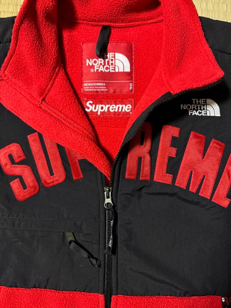 シュプリーム×ノースフェイス　フリースジャケット 19ss
