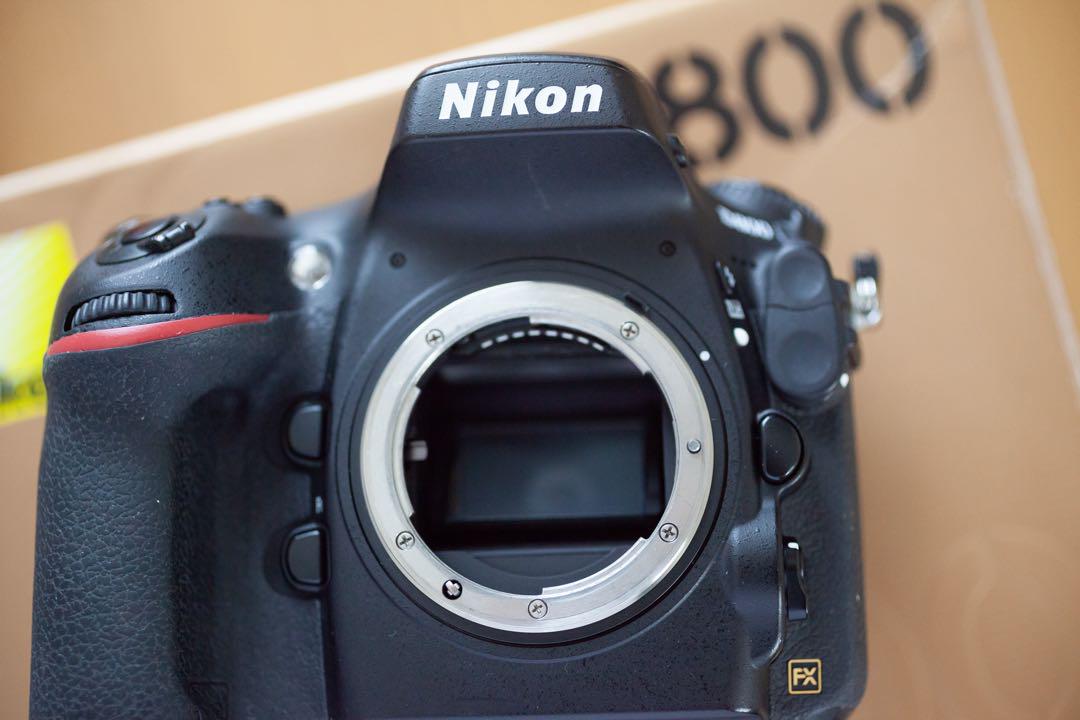 Nikon D800 中古品！本体とバッテリーチャージャー・バッテリー2個その他