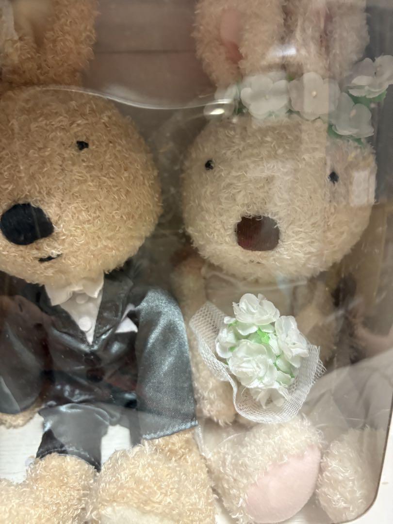 ル・シュクル ウエディングぬいぐるみ2 うさぎ ル・シュクル ウエディングぬいぐるみ2 うさぎ - メルカリ