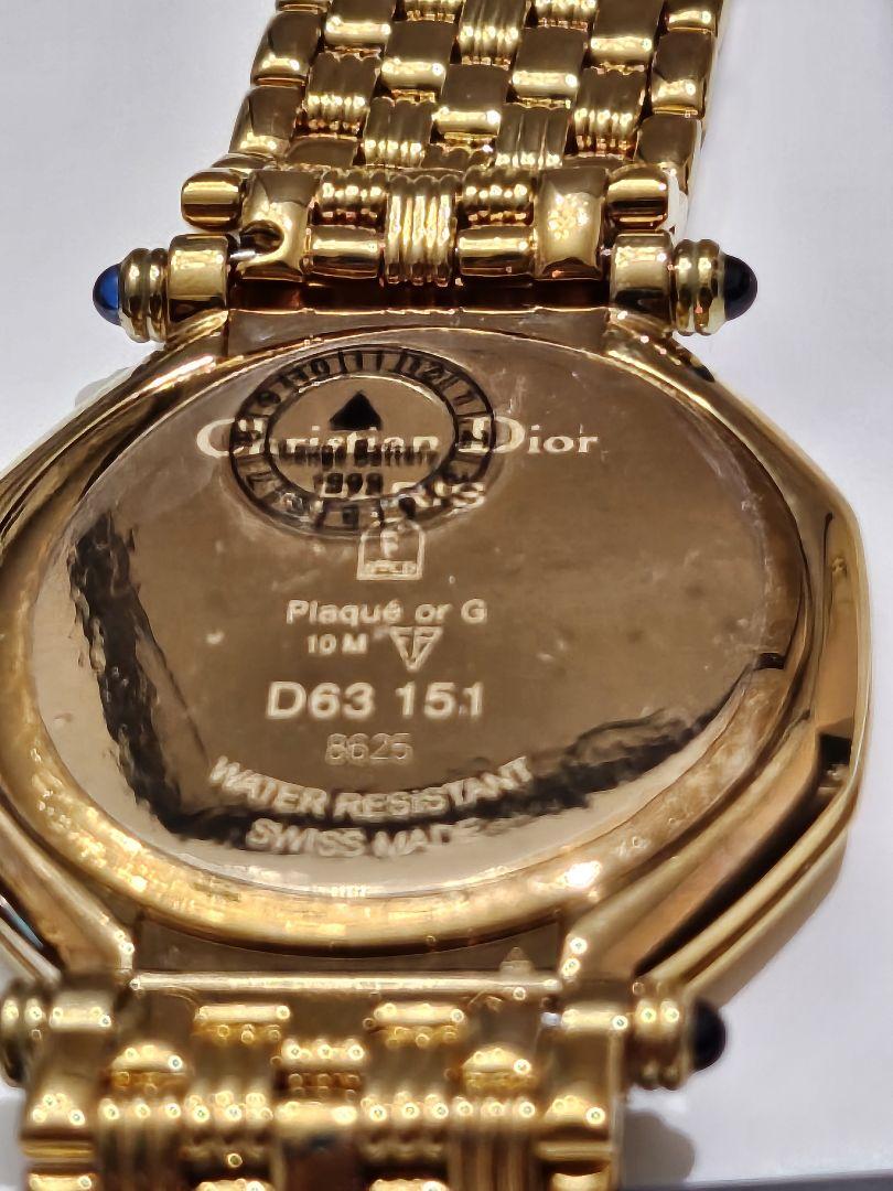 希少、未使用Christian Dior ゴールド 時計 63 151MBCBR