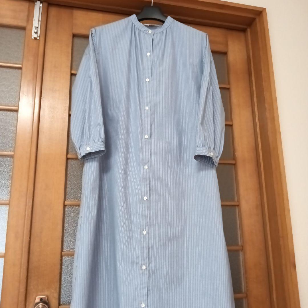 レディスJプレス長袖シャツワンピース