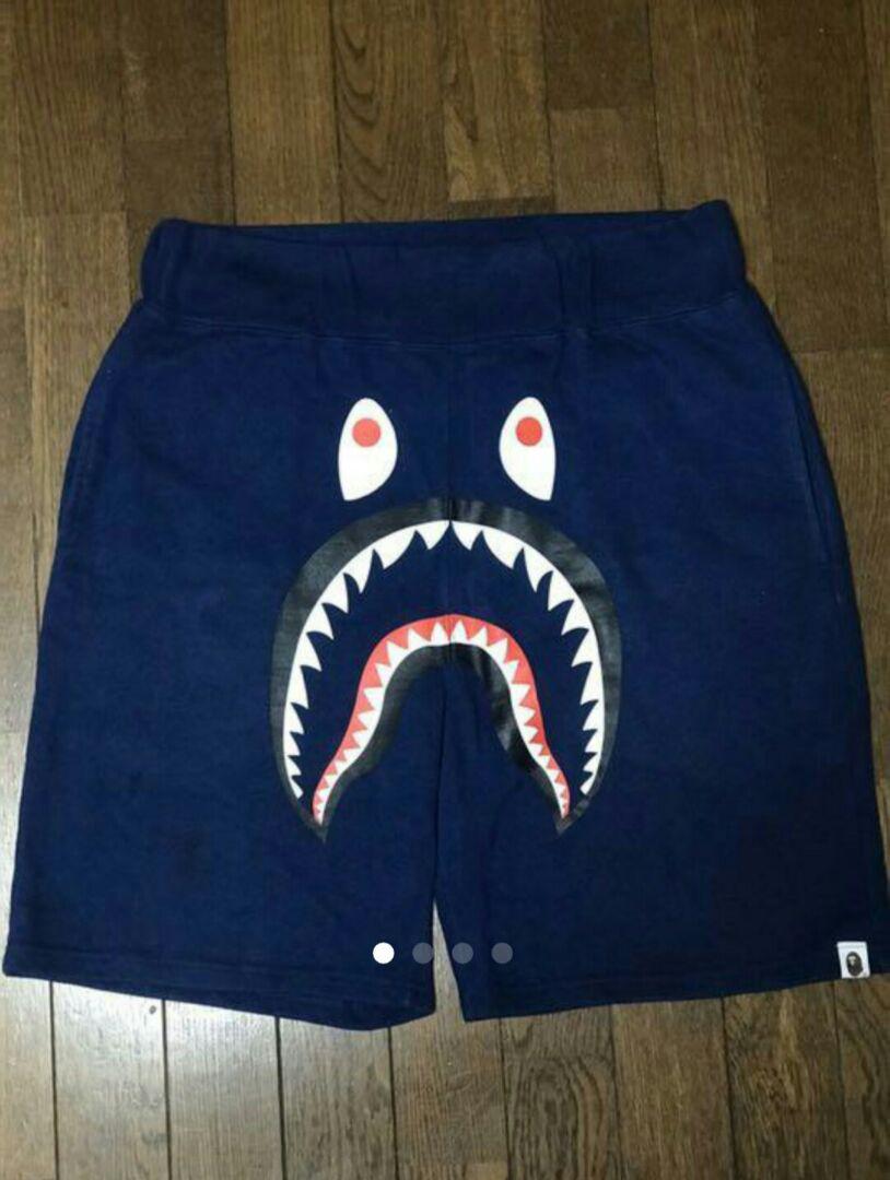 アベイシングエイプ シャークパンツ ネイビー L