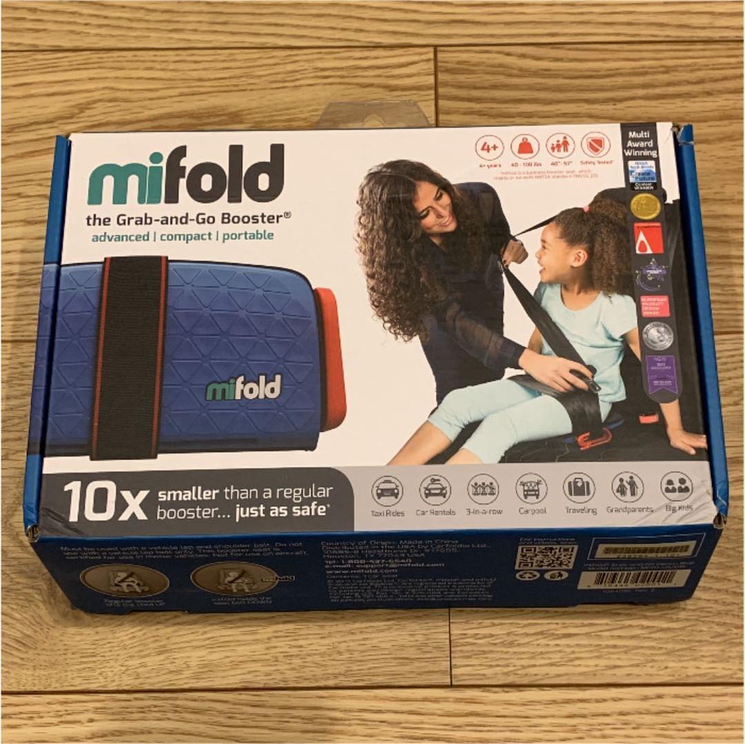 希少になる mifold(マイフォールド)ジュニアシート 携帯型 [並行輸入 チャイルドシート