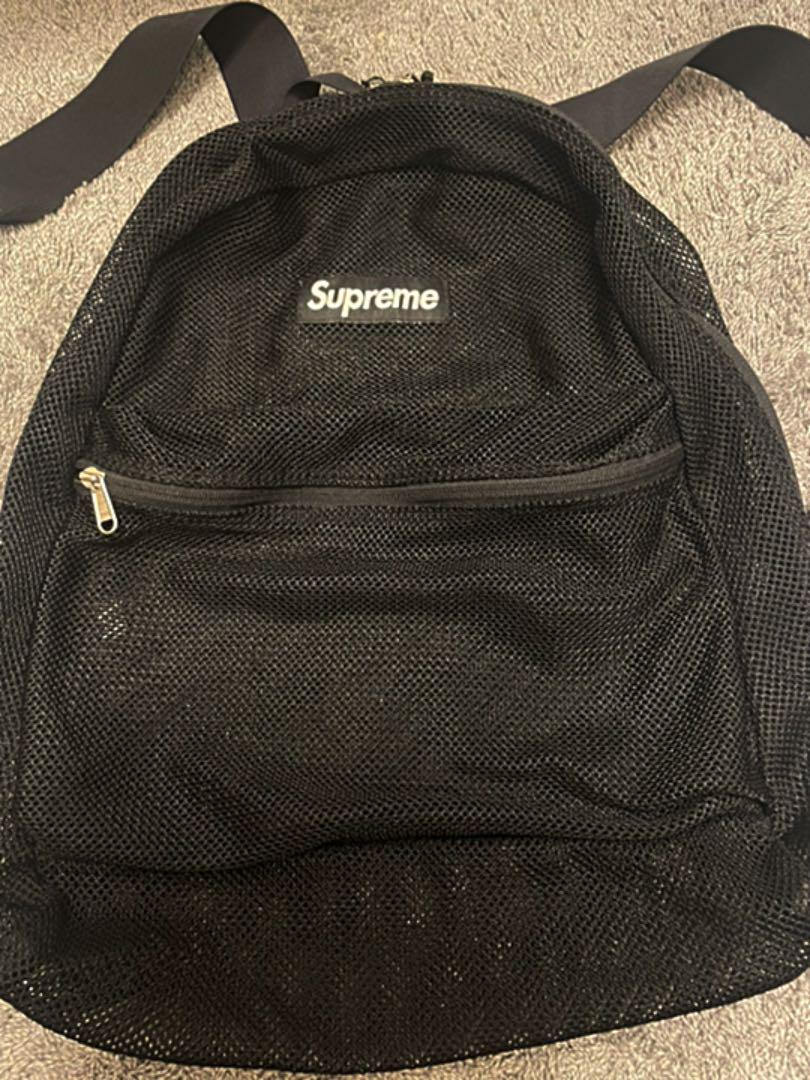 supreme 15ss mesh backpack-