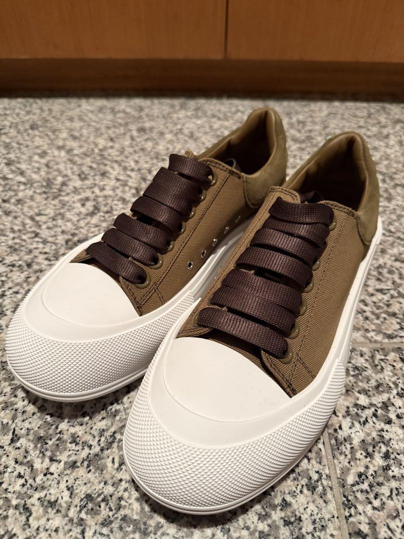 Alexander McQueen スニーカー オリーブ カーキ