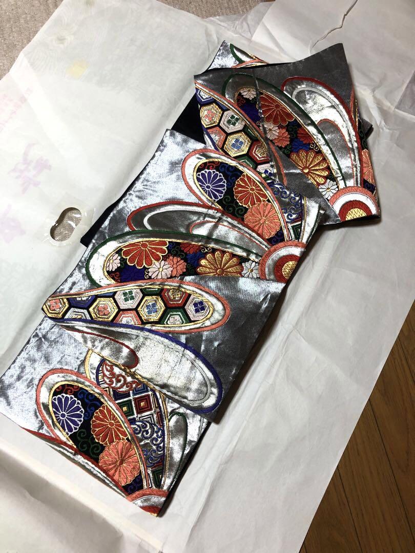 振袖 袋帯 長襦袢 セット 紅型