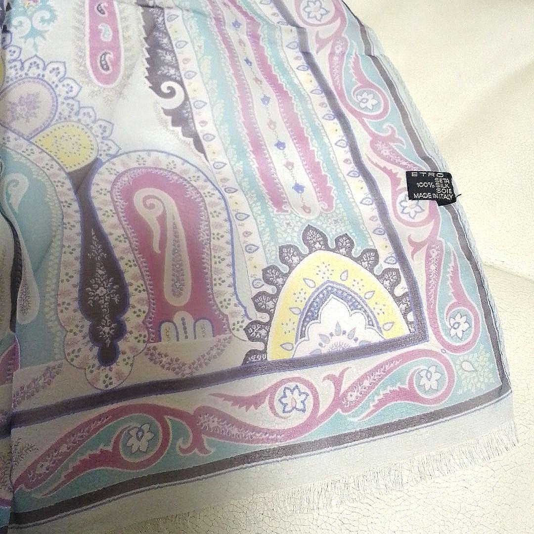 ETRO - ペイズリー柄シルクスカーフ をオンライン購入 | Saks