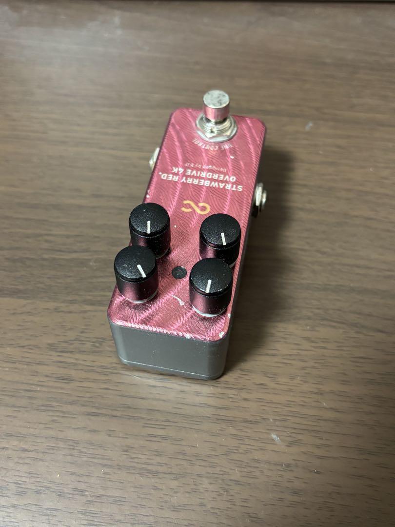 ギター One Control strawberry red overdrive