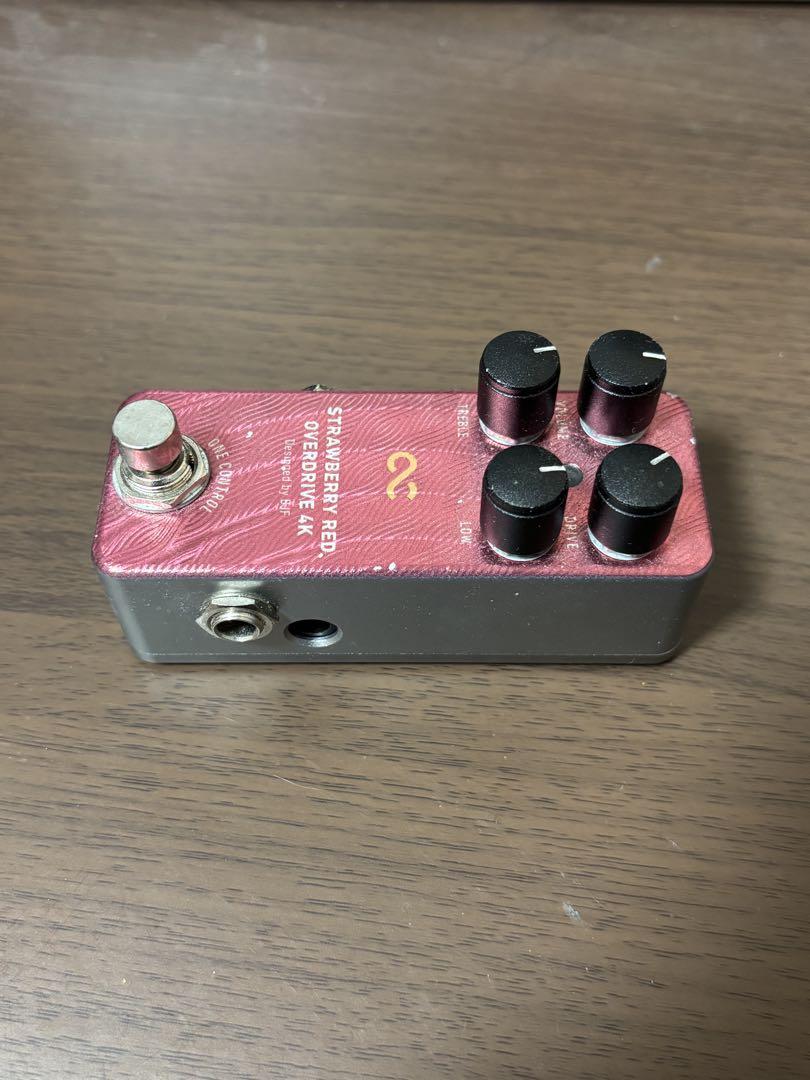 ギター One Control strawberry red overdrive