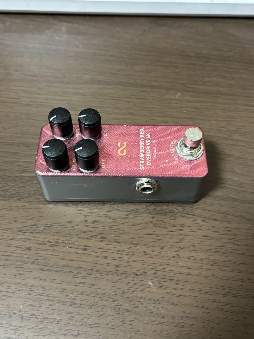 ギター One Control strawberry red overdrive