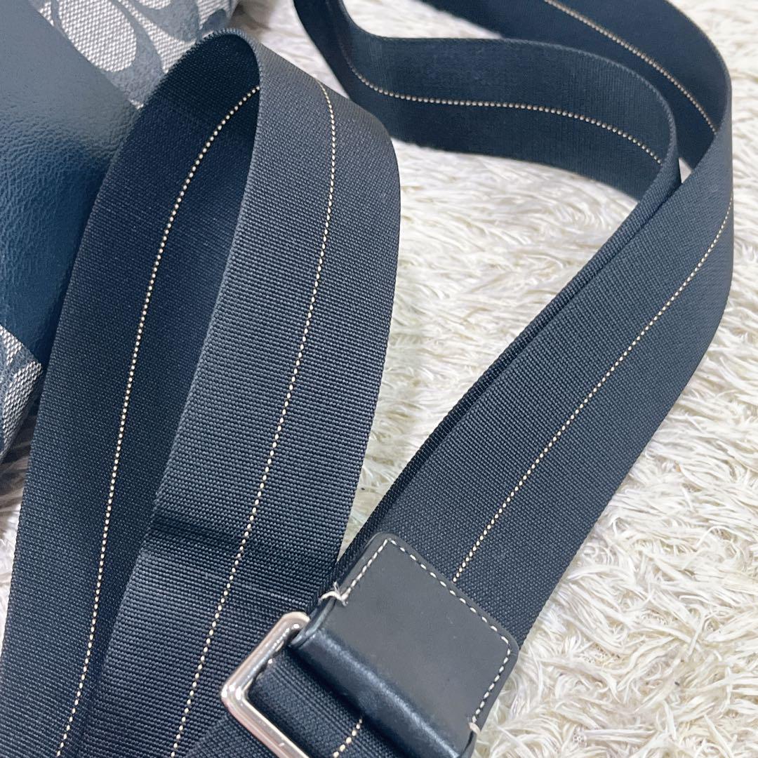 コーチ COACH シグネチャーPVC ショルダーバッグ メッセンジャーバッグ