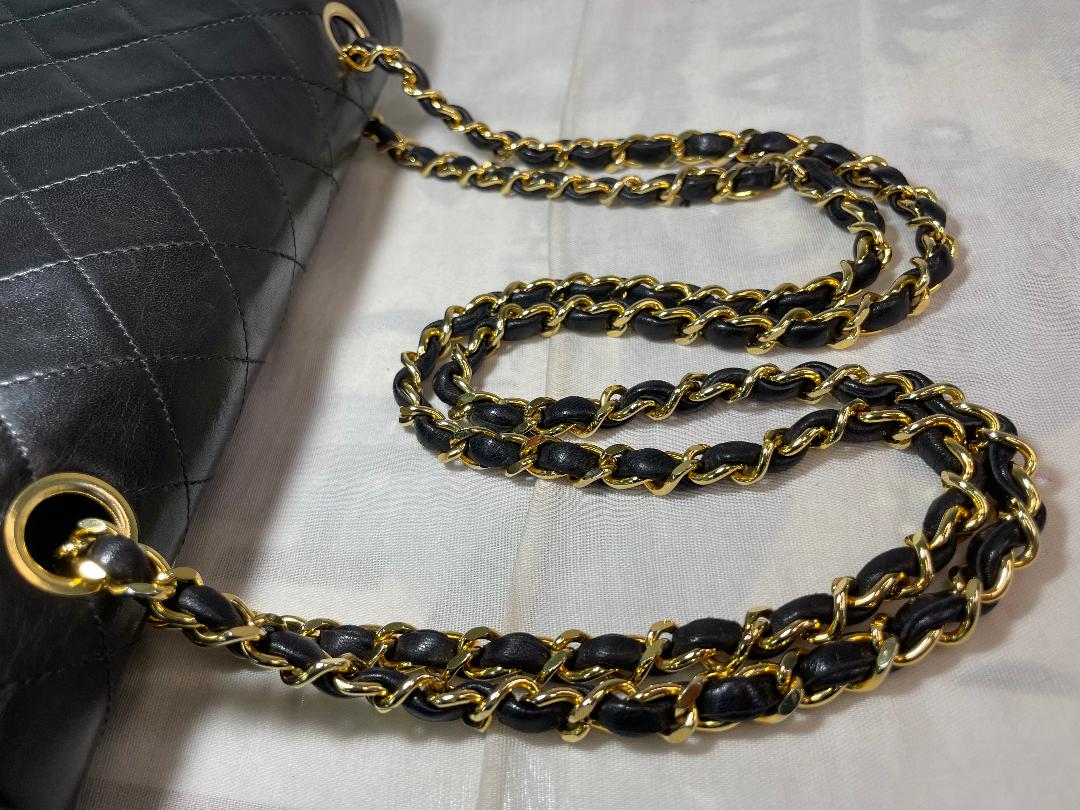 CHANEL シャネル　マトラッセ　Wフラップ　チェーンショルダー　バッグ154