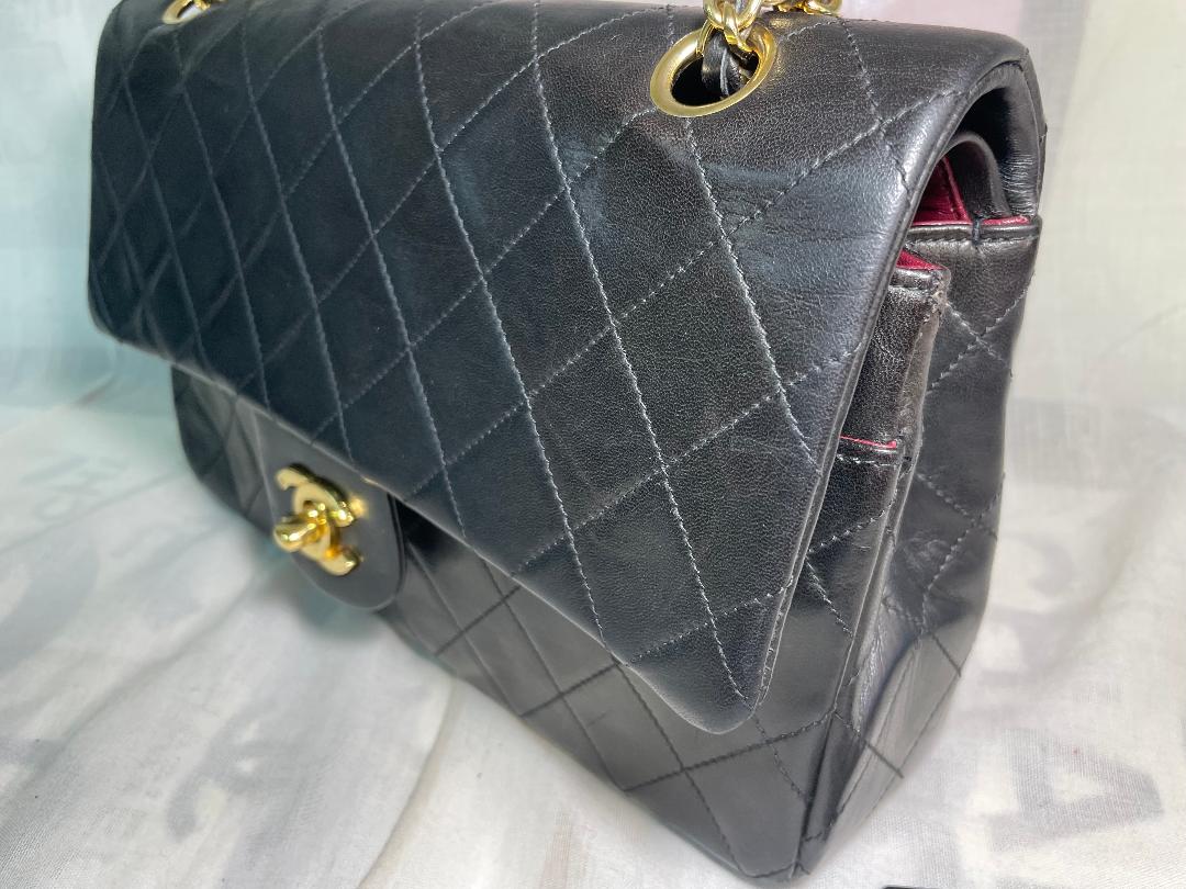 CHANEL シャネル　マトラッセ　Wフラップ　チェーンショルダー　バッグ154