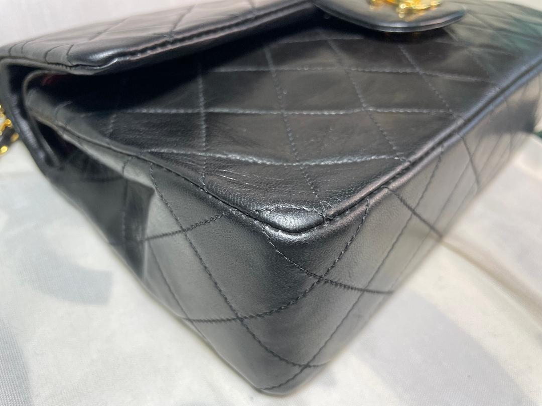 CHANEL シャネル　マトラッセ　Wフラップ　チェーンショルダー　バッグ154