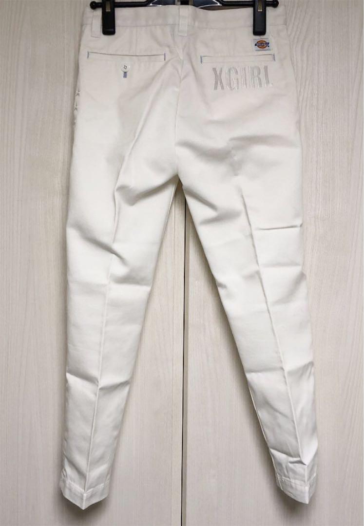格安大人気 美品 TWILL PANTS 別注 ホワイト JPmg4-m92039688932 X-girl×Dickies 最新作特価