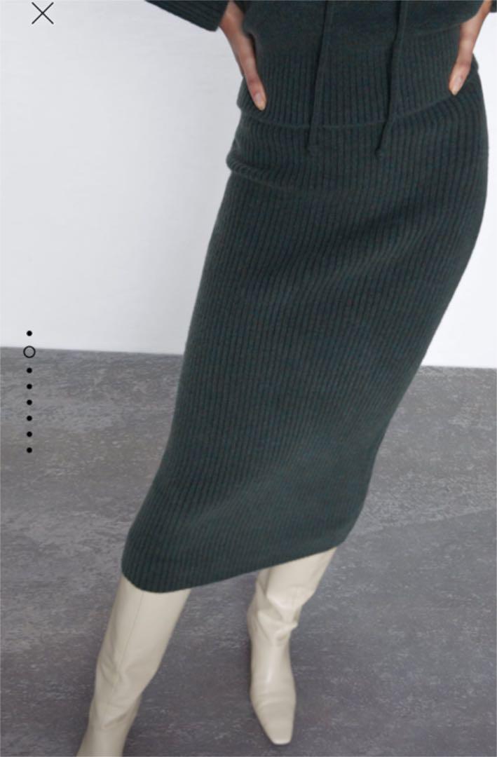 ZARA ニットトップス&スカートセット ZARA ニットトップス&スカートセット