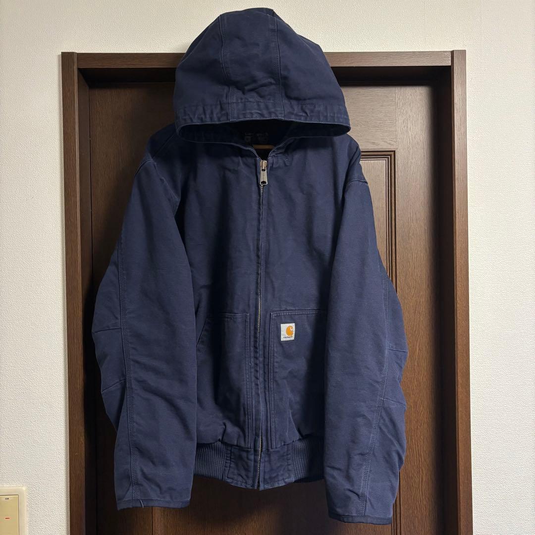 carhartt active jacket navy j130