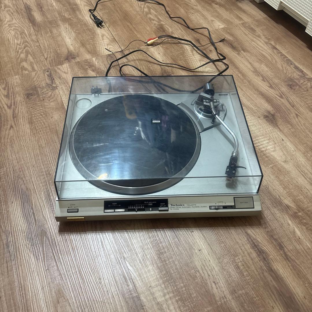 Technics SL-QX300 フルオートターンテーブル 動作品