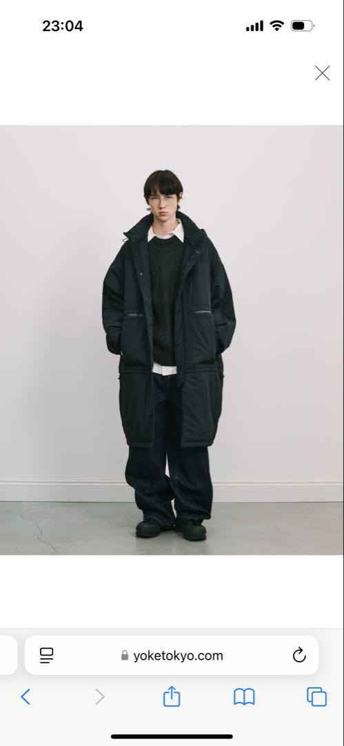ジャケット・アウター yoke MULTI POCKET PUFFER COAT