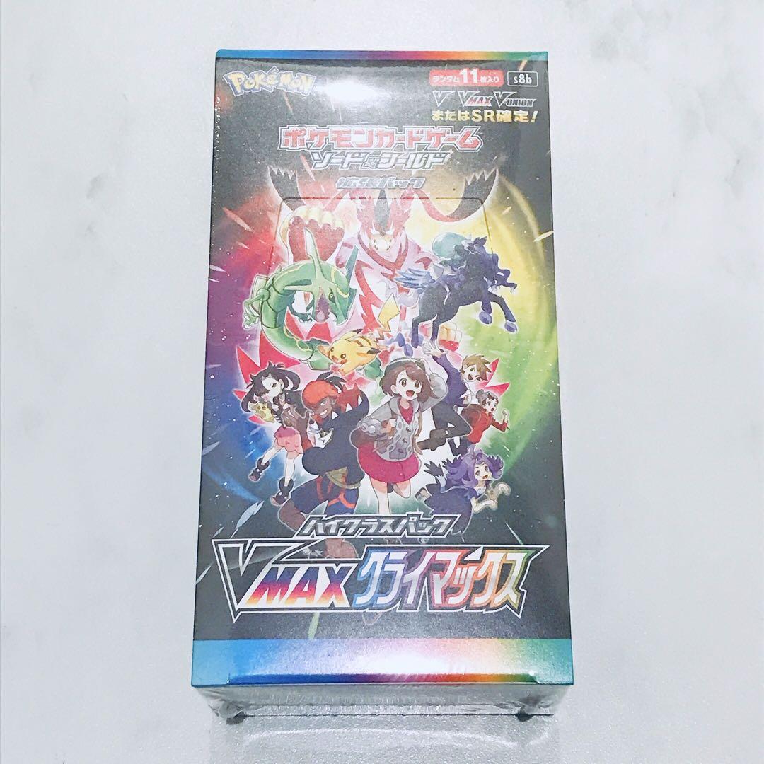ポケモンカード　Vmaxクライマックス　1BOX    シュリンク付