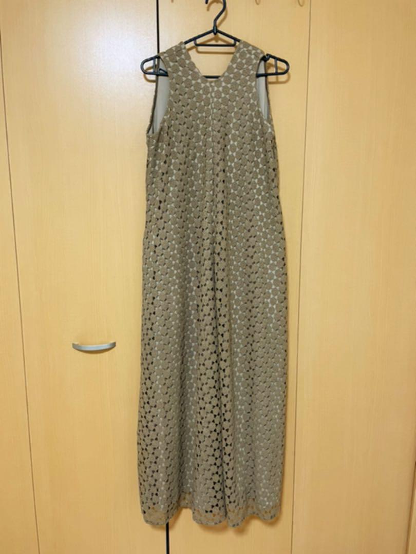 louren ワンピース geometry lace dress