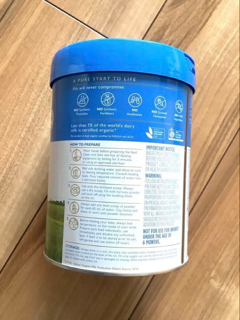 Bellamy’sベラミーズ・オーガニック牛の粉ミルクStep2 (6ヶ月)3缶 Bellamy’sベラミーズ・オーガニック牛の粉ミルクStep2 (6ヶ月)3缶