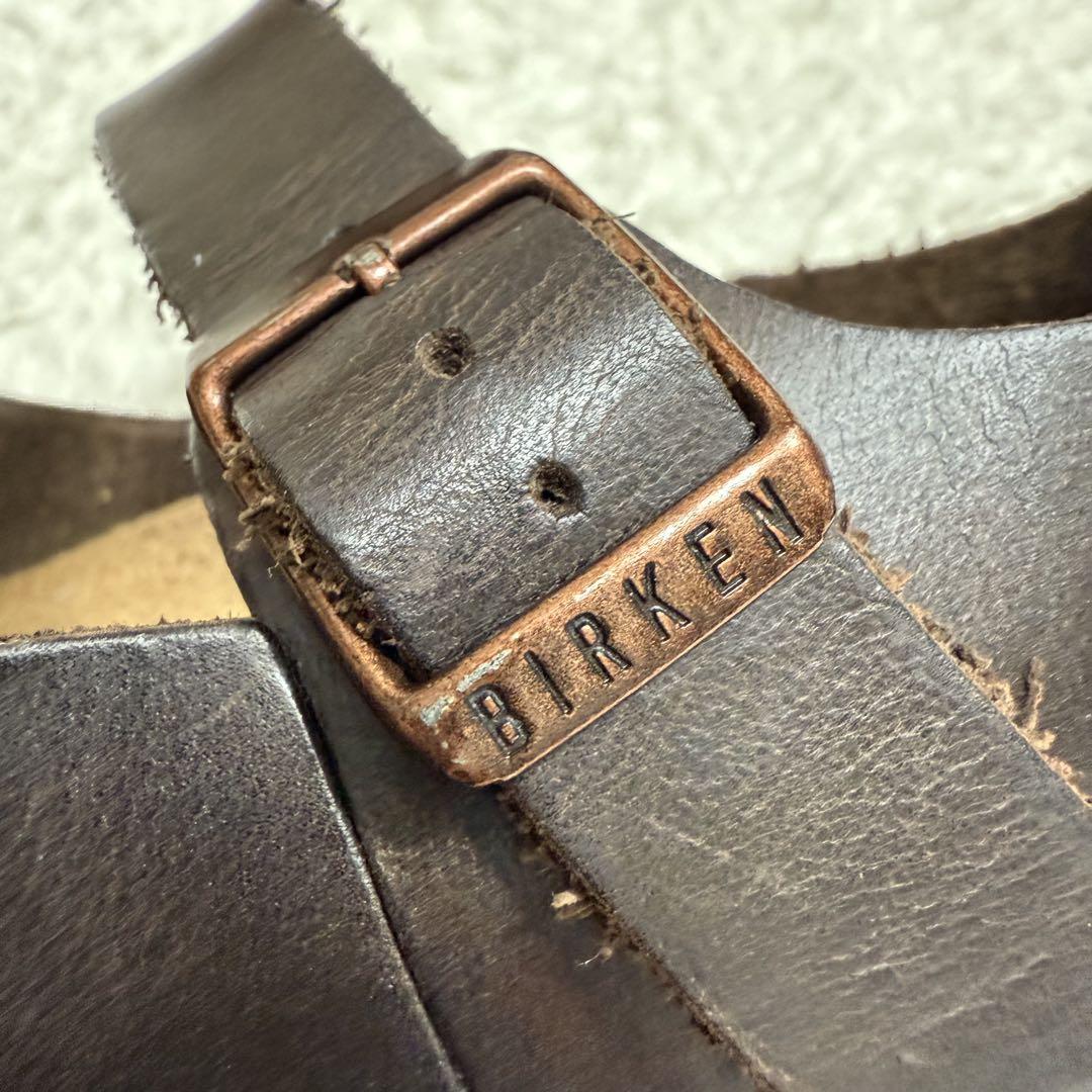 BIRKENSTOCK マントバ 37 24.0 ダークブラウン メリージェーン