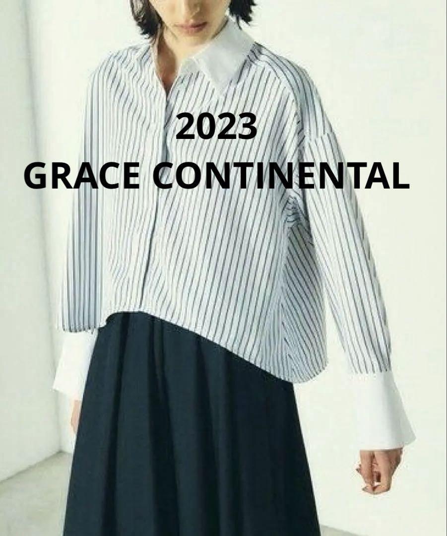 レース付ブラウス （シャツ・ブラウス）｜GRACE CONTINENTAL