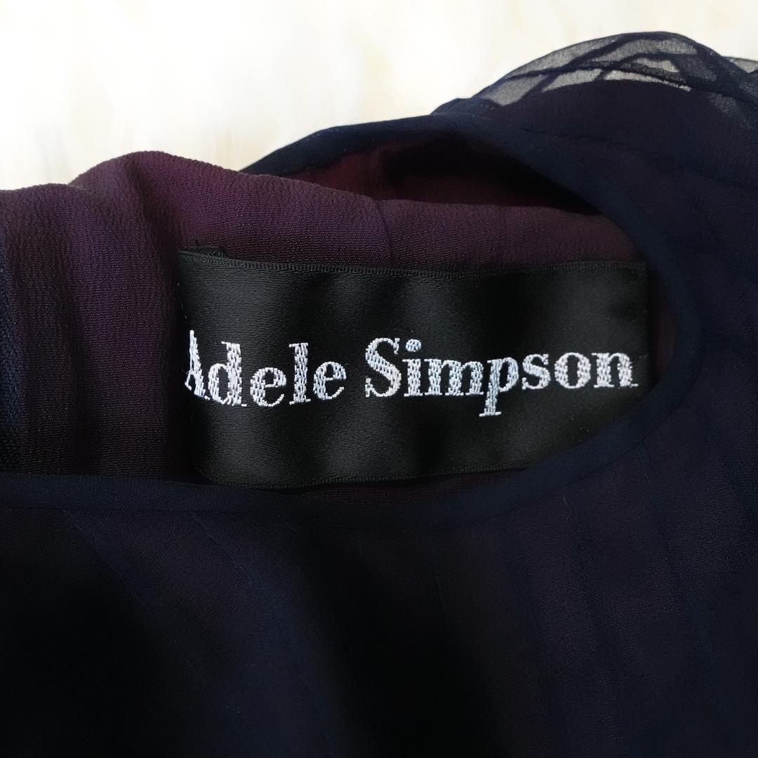 【希少】Adele Simpson ドレス レースワンピース アンティーク