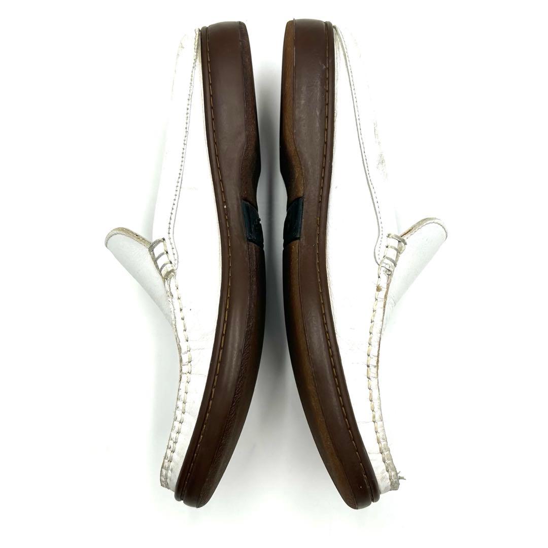 【良品】 Paraboot パラブーツ サンダル ミュール レザー 白 高級 【良品】 Paraboot パラブーツ サンダル ミュール レザー 白 高級