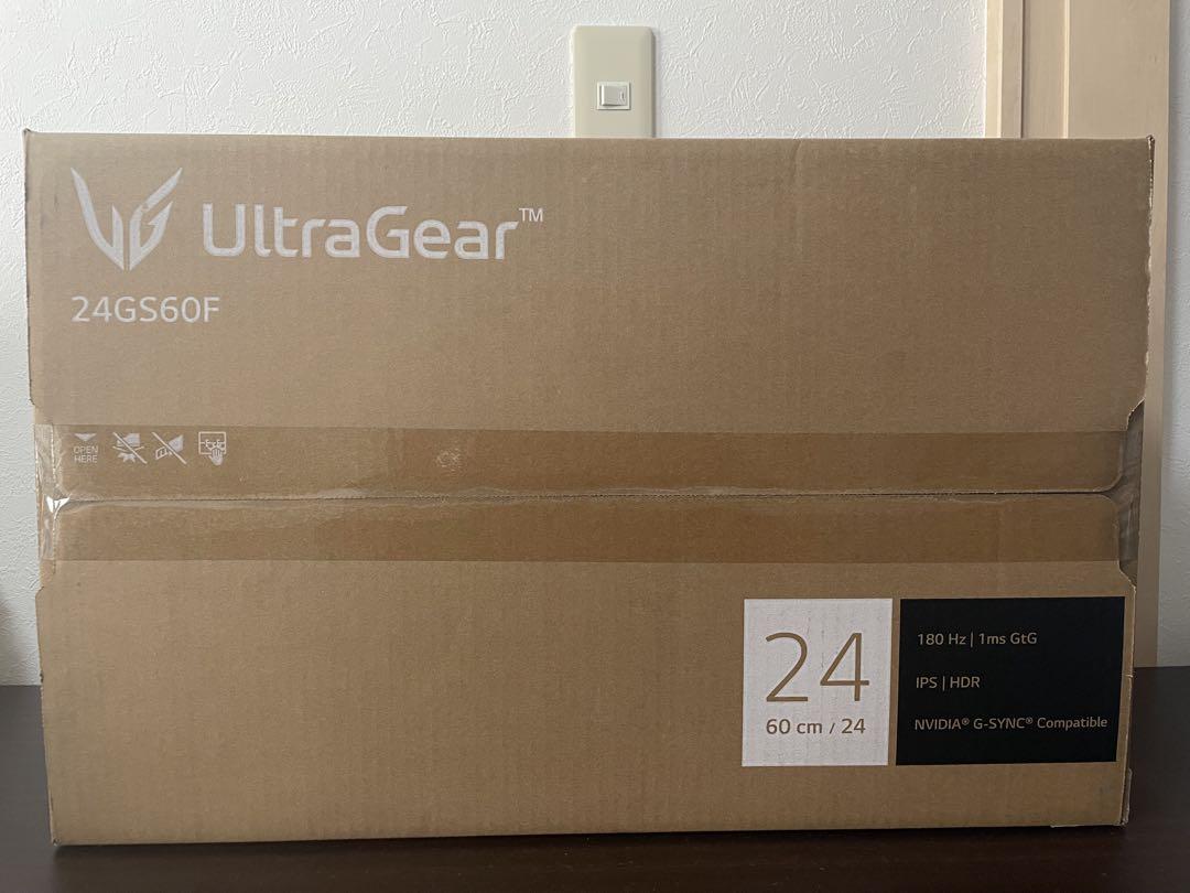 LG UltraGear 23.8インチ ゲーミングモニター