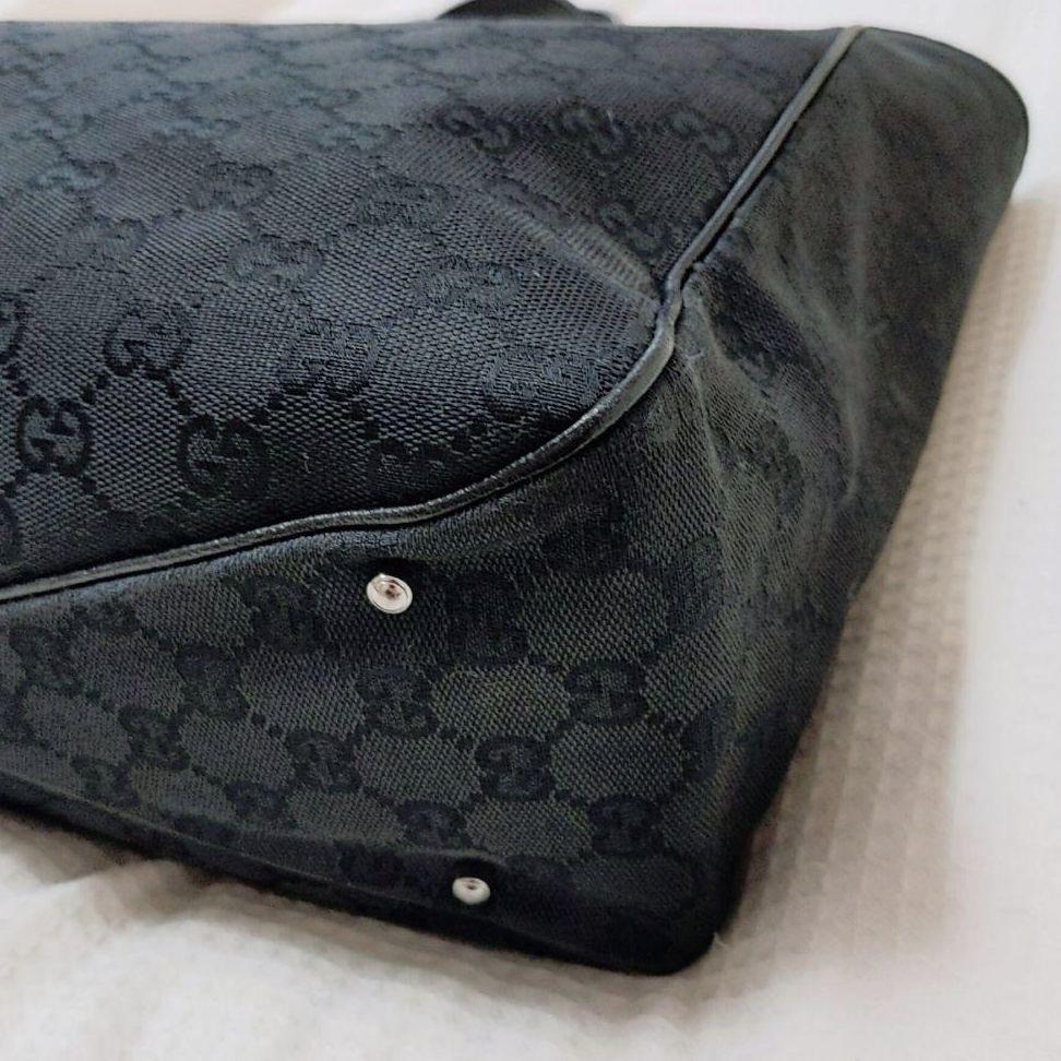 あくまで 正規品 キャンバス トートバッグ ブラック jmXDl-m92056547351 美品 グッチ GG柄 までの