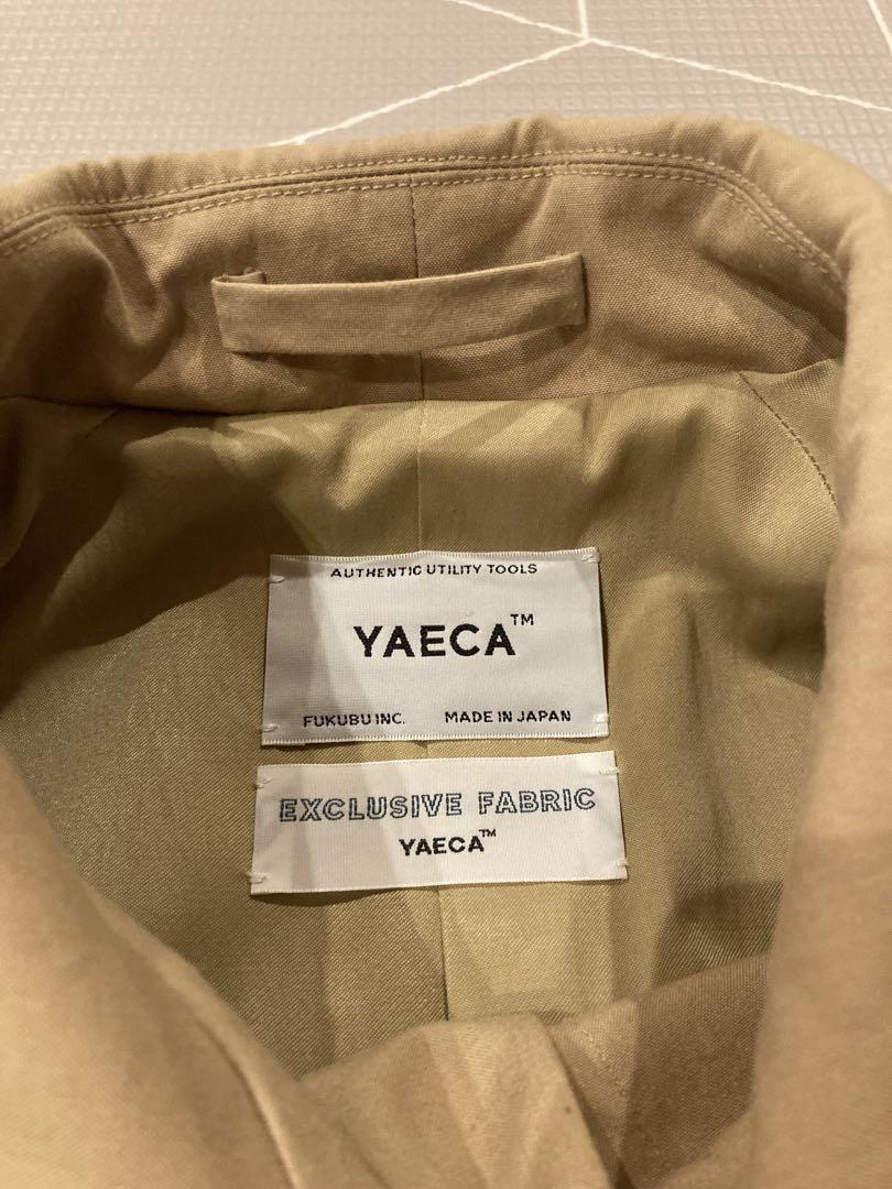 YAECA ステンカラーコート ベージュ Mサイズ
