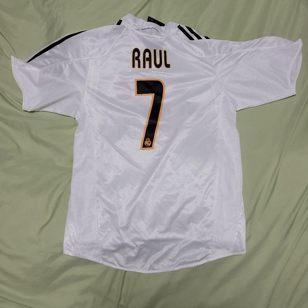 7番RAUL　adidas　SIEMENS レアル・マドリード　ユニフォーム 7番RAUL adidas SIEMENS レアル・マドリード ユニフォーム