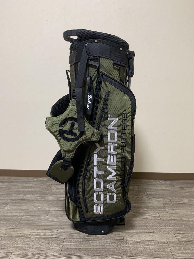 スコッティキャメロン　スタンド式　オリーブグリーン！パターカバープレゼント