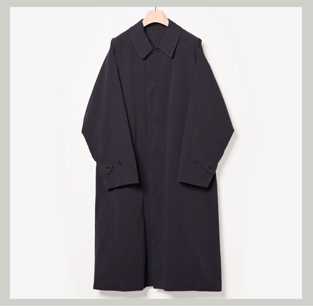 最安値 COMOLI 24AW 製品染バルカラーコート サイズ3