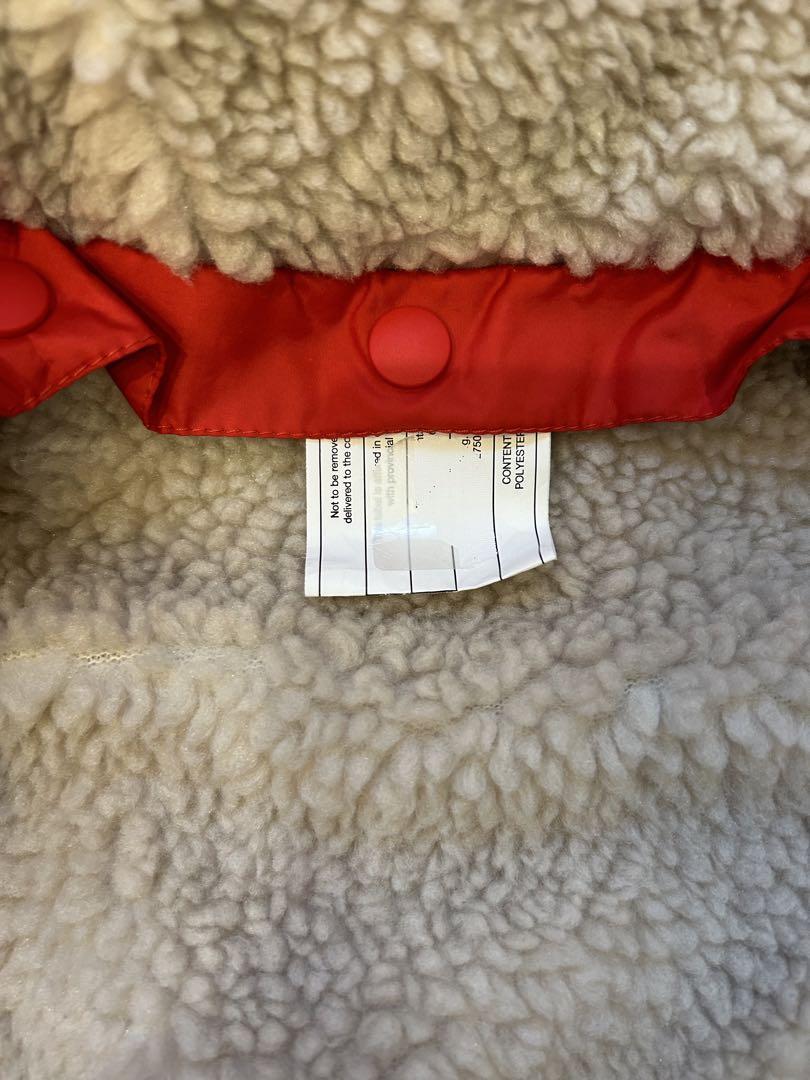 Patagonia キッズコート 6-12M リバーシブル　フード付