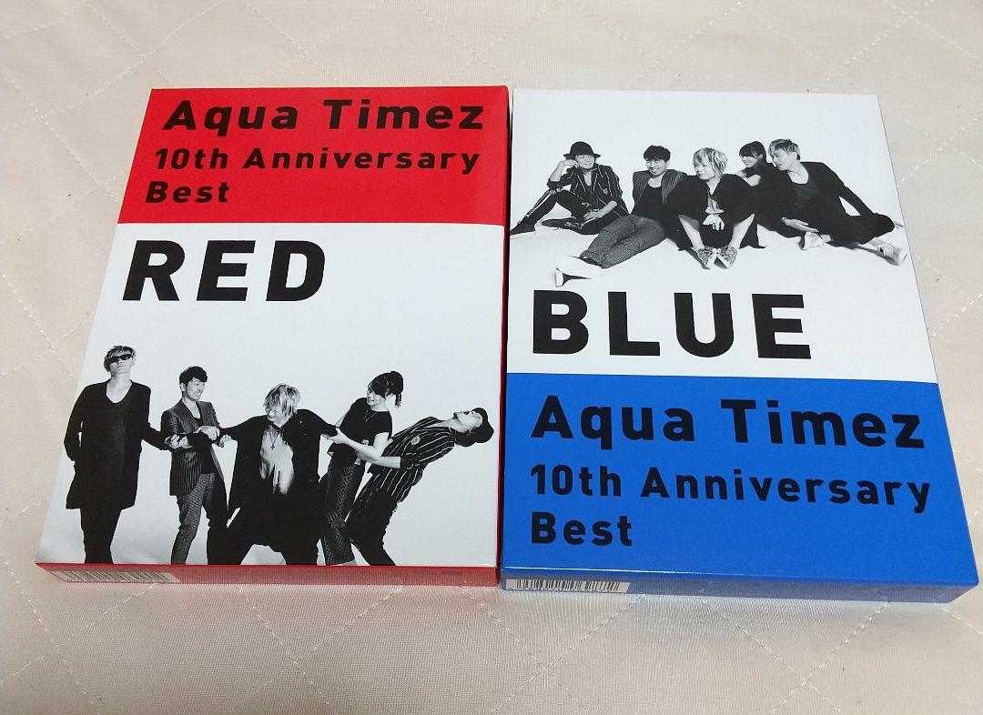 アクアタイムズ 10th Anniversary Best RED & BLUE - メルカリ