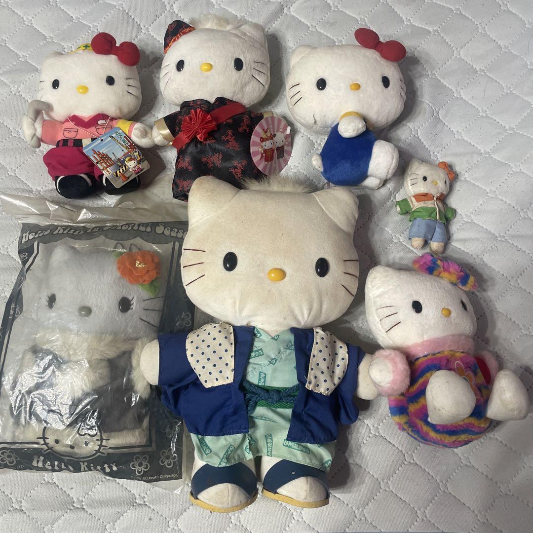 ハローキティ ぬいぐるみ セット 7体